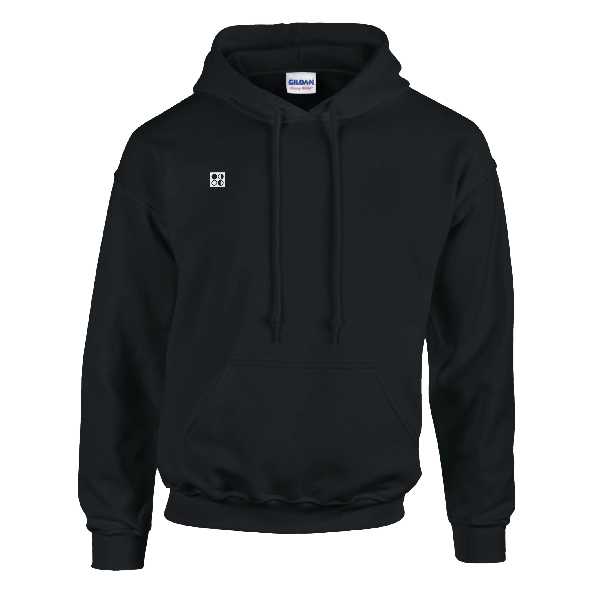 Hoodie unissexo preto PSBB com a frase Eu Sou Verdade