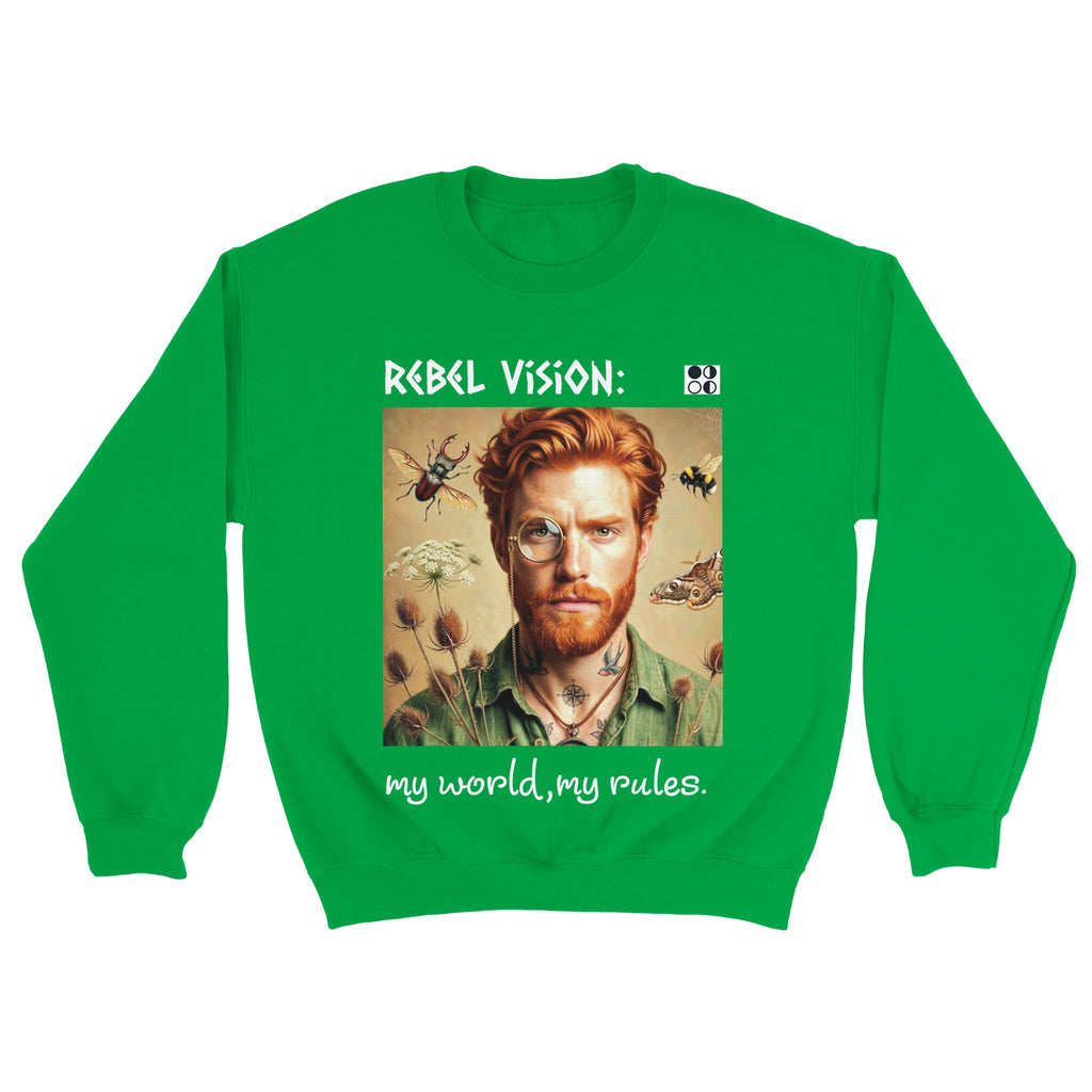 Sweatshirt unissexo PSBB com o design Rebel Vision