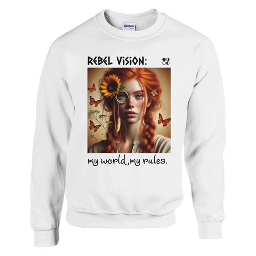 Sweatshirt unissexo PSBB com o design Rebel Vision