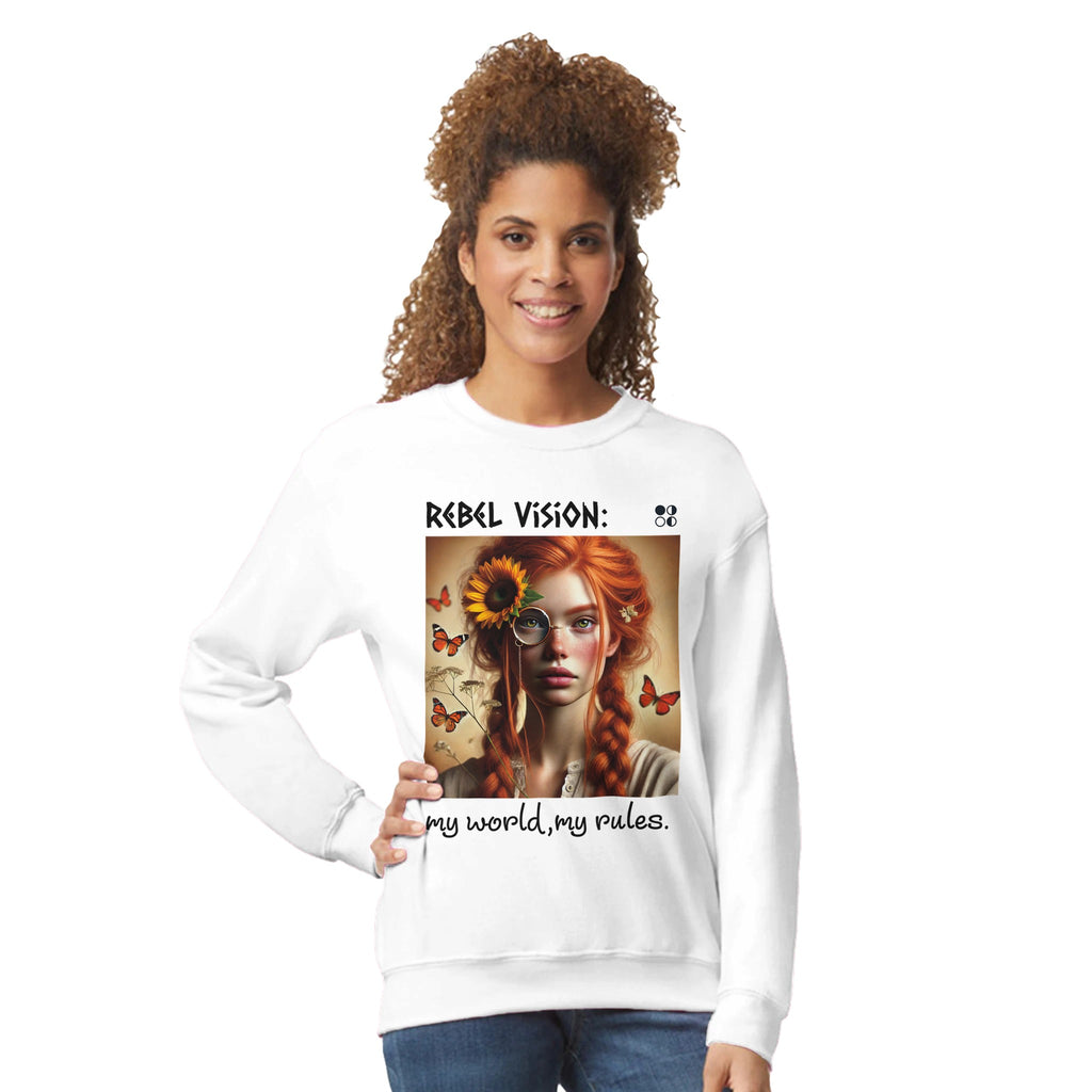 Sweatshirt unissexo PSBB com o design Rebel Vision