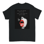 T-shirt unissexo preta PSBB com a frase Todos os Dias Aprendo