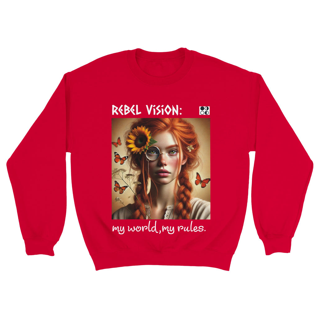 Sweatshirt unissexo PSBB com o design Rebel Vision