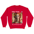 Sweatshirt unissexo PSBB com o design Rebel Vision
