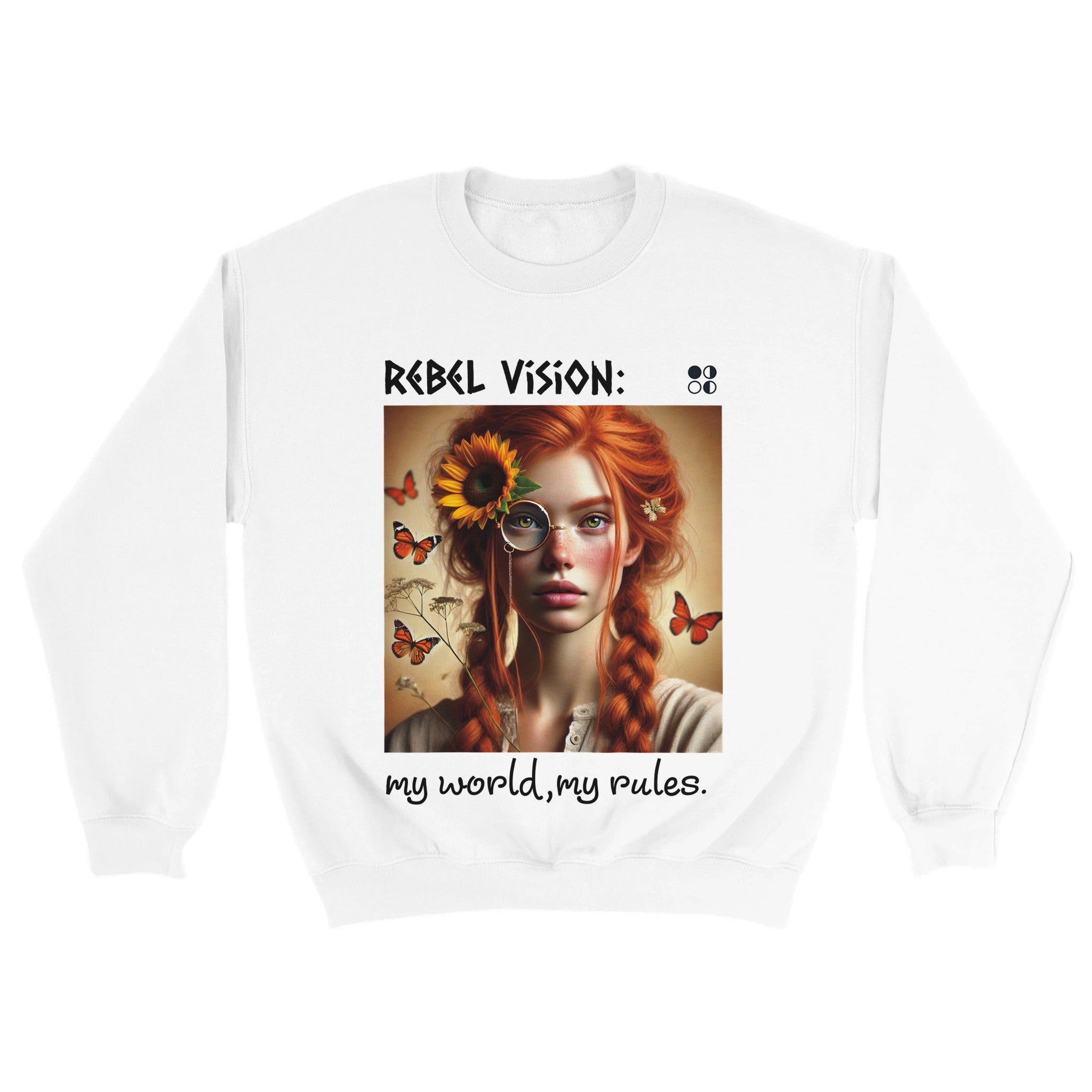 Rebel Vision — Sweatshirt Unissexo
