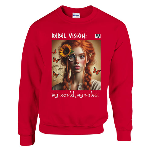 Sweatshirt unissexo PSBB com o design Rebel Vision