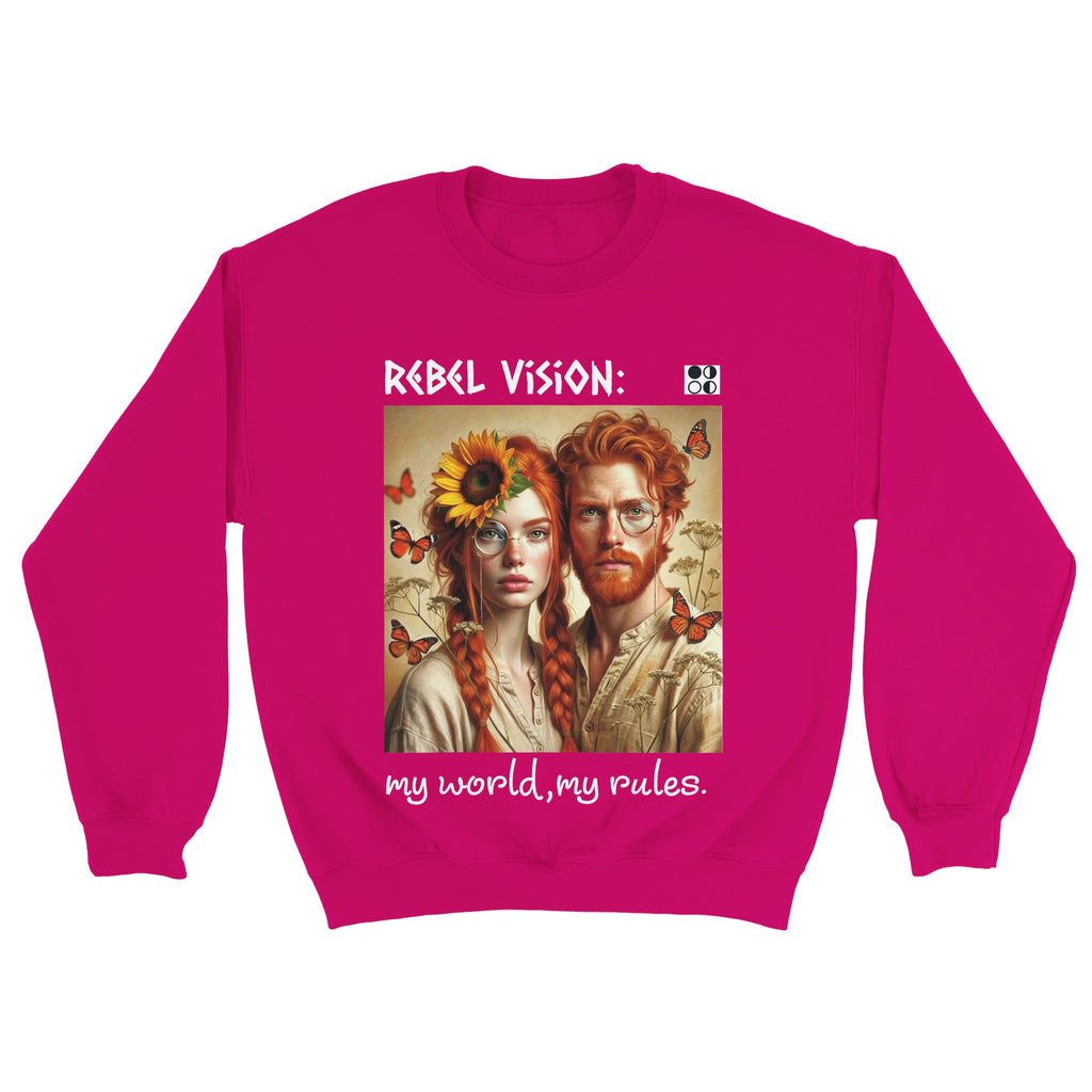 Sweatshirt unissexo PSBB com o design Rebel Vision