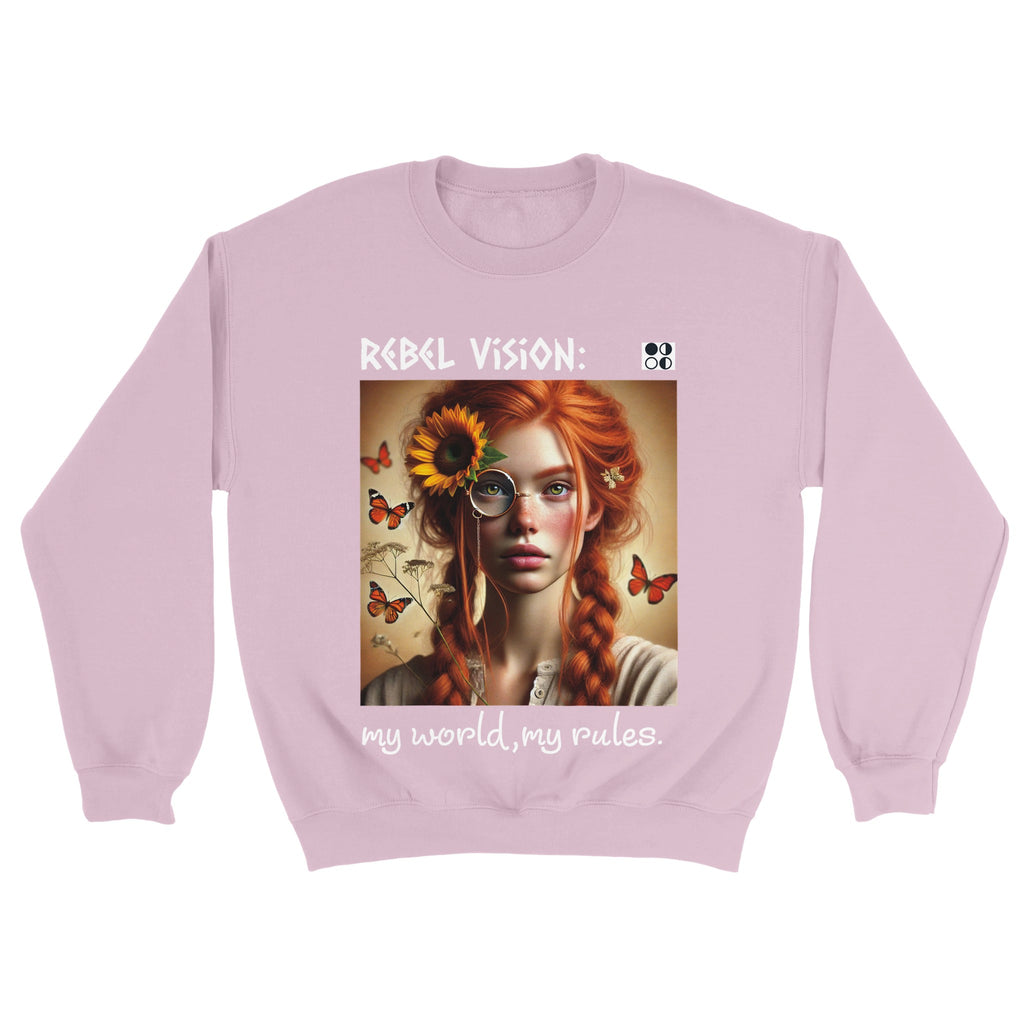 Sweatshirt unissexo PSBB com o design Rebel Vision