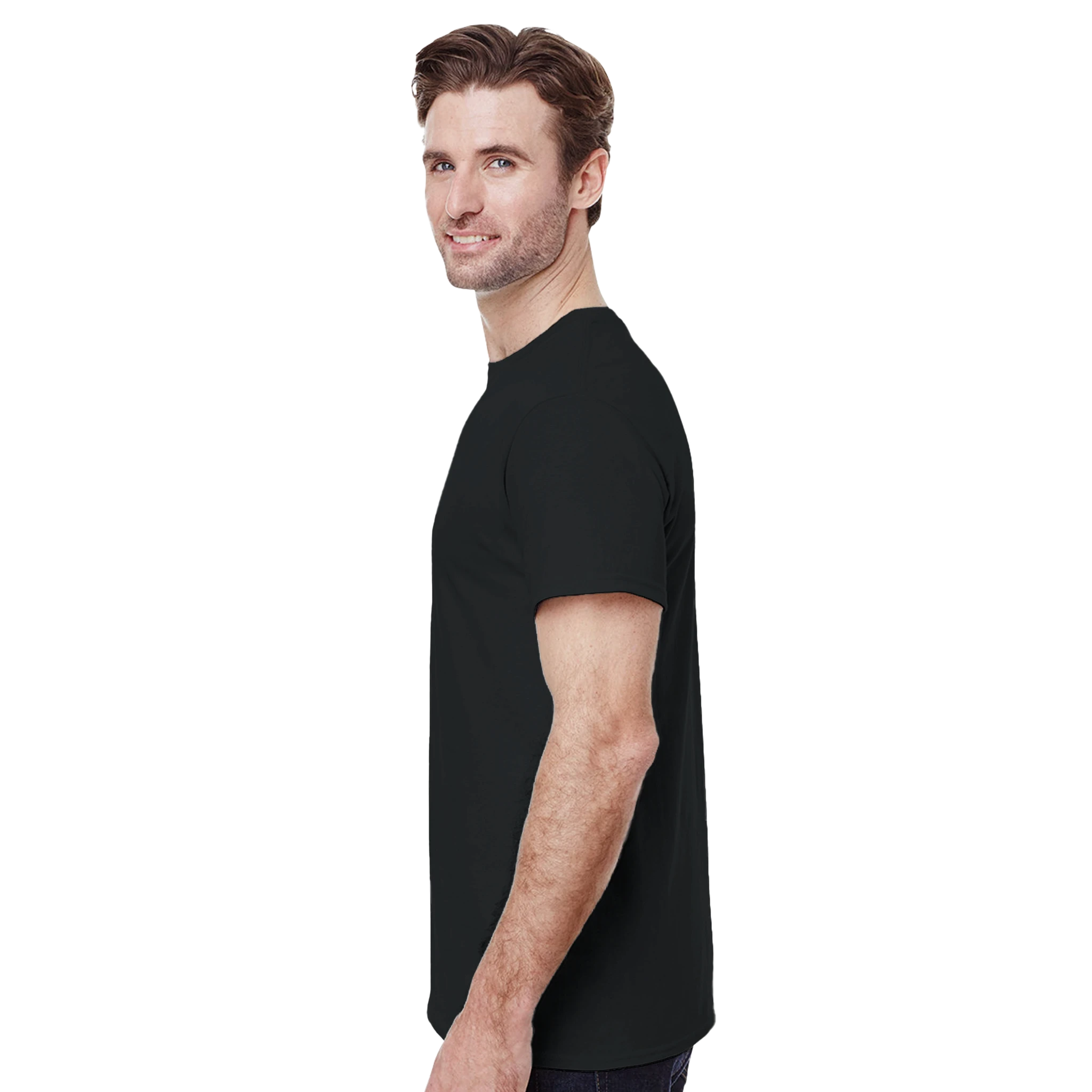 T-shirt unissexo preta PSBB com a frase Todos os Dias Aprendo