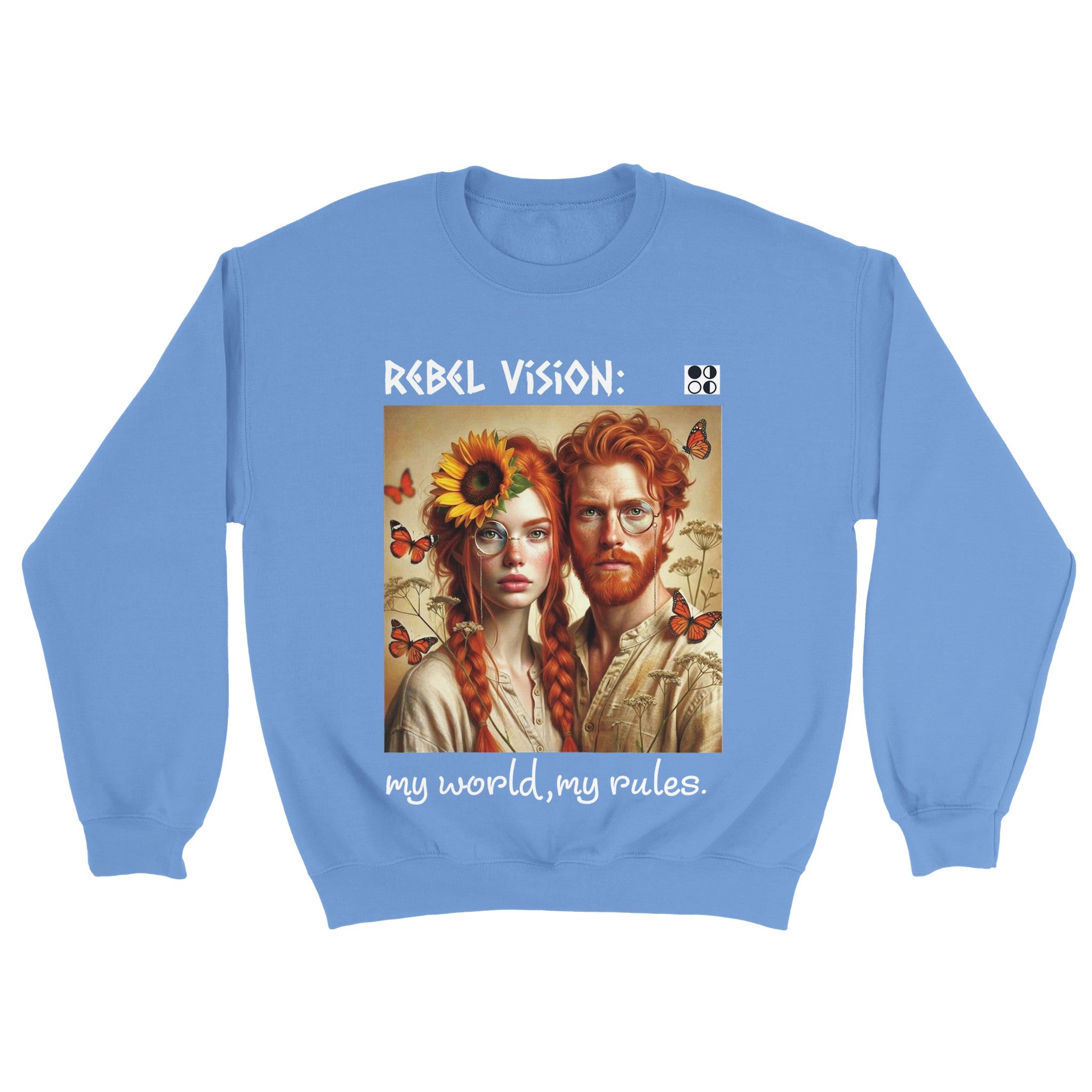 Sweatshirt unissexo PSBB com o design Rebel Vision