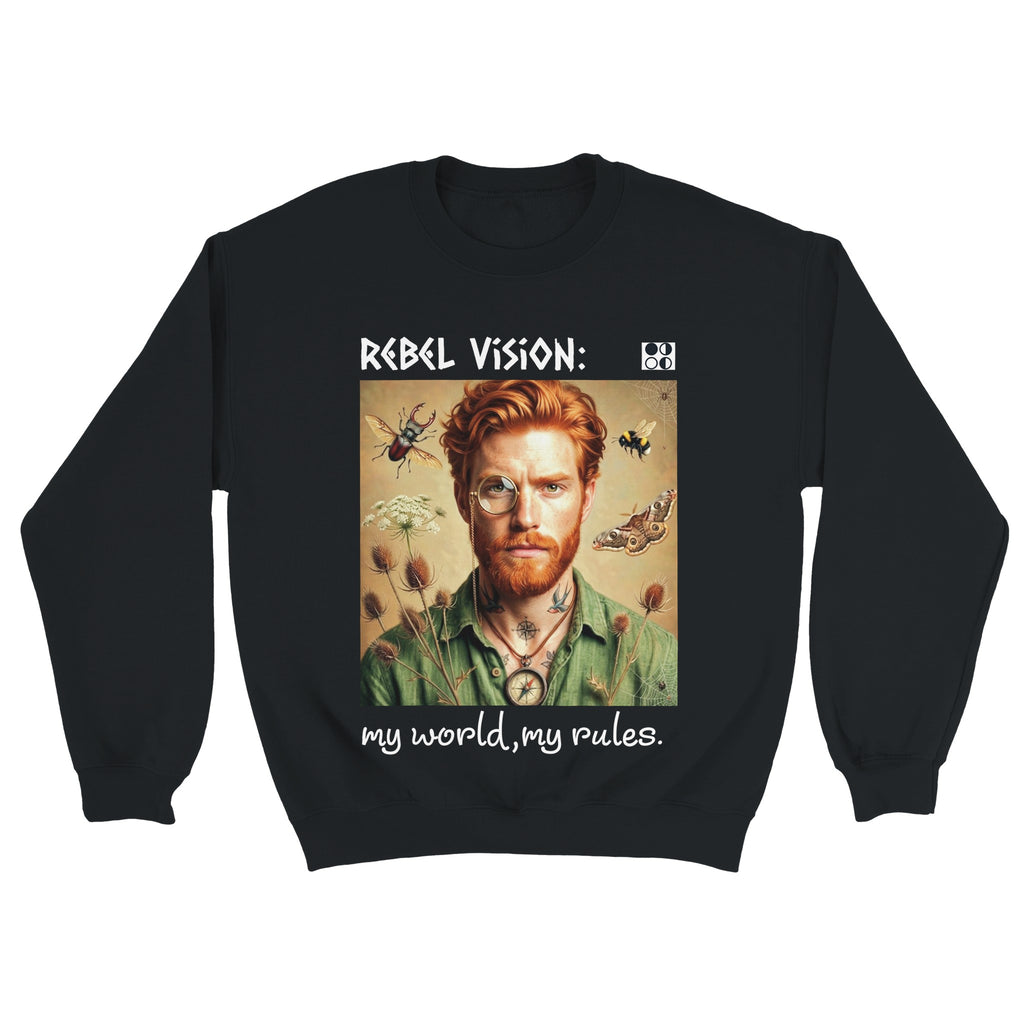 Sweatshirt unissexo PSBB com o design Rebel Vision