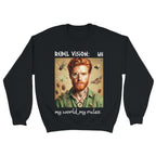 Sweatshirt unissexo PSBB com o design Rebel Vision