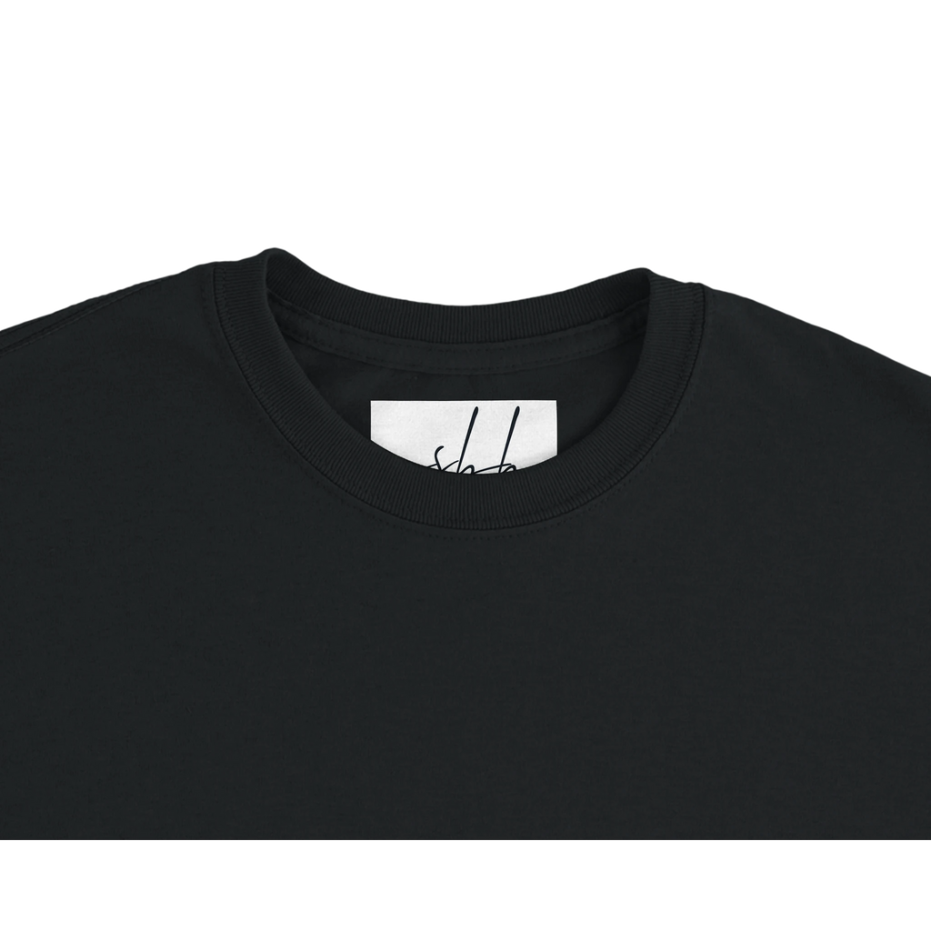 T-shirt unissexo preta PSBB com a frase Todos os Dias Aprendo