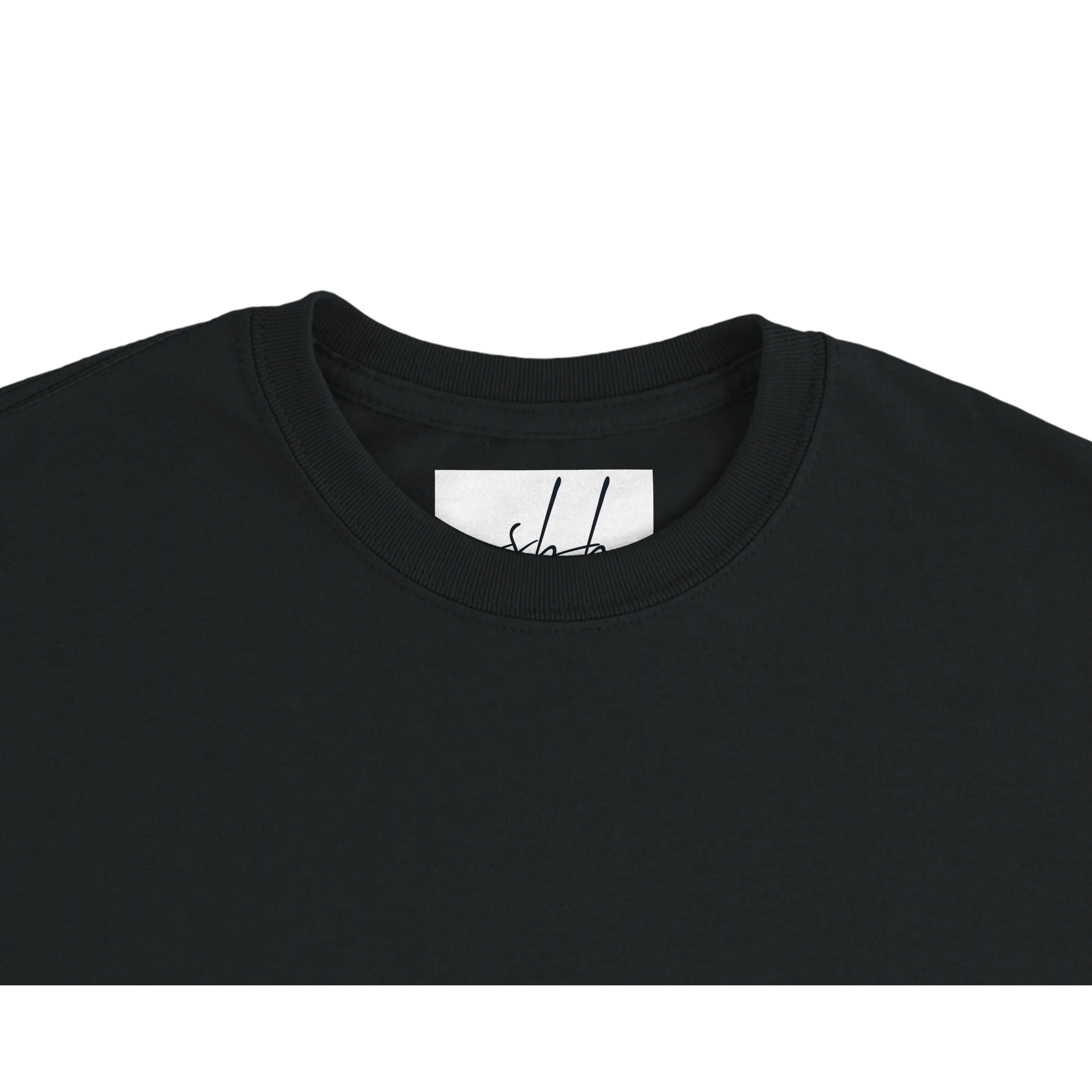 T-shirt unissexo preta PSBB com a frase Todos os Dias Aprendo