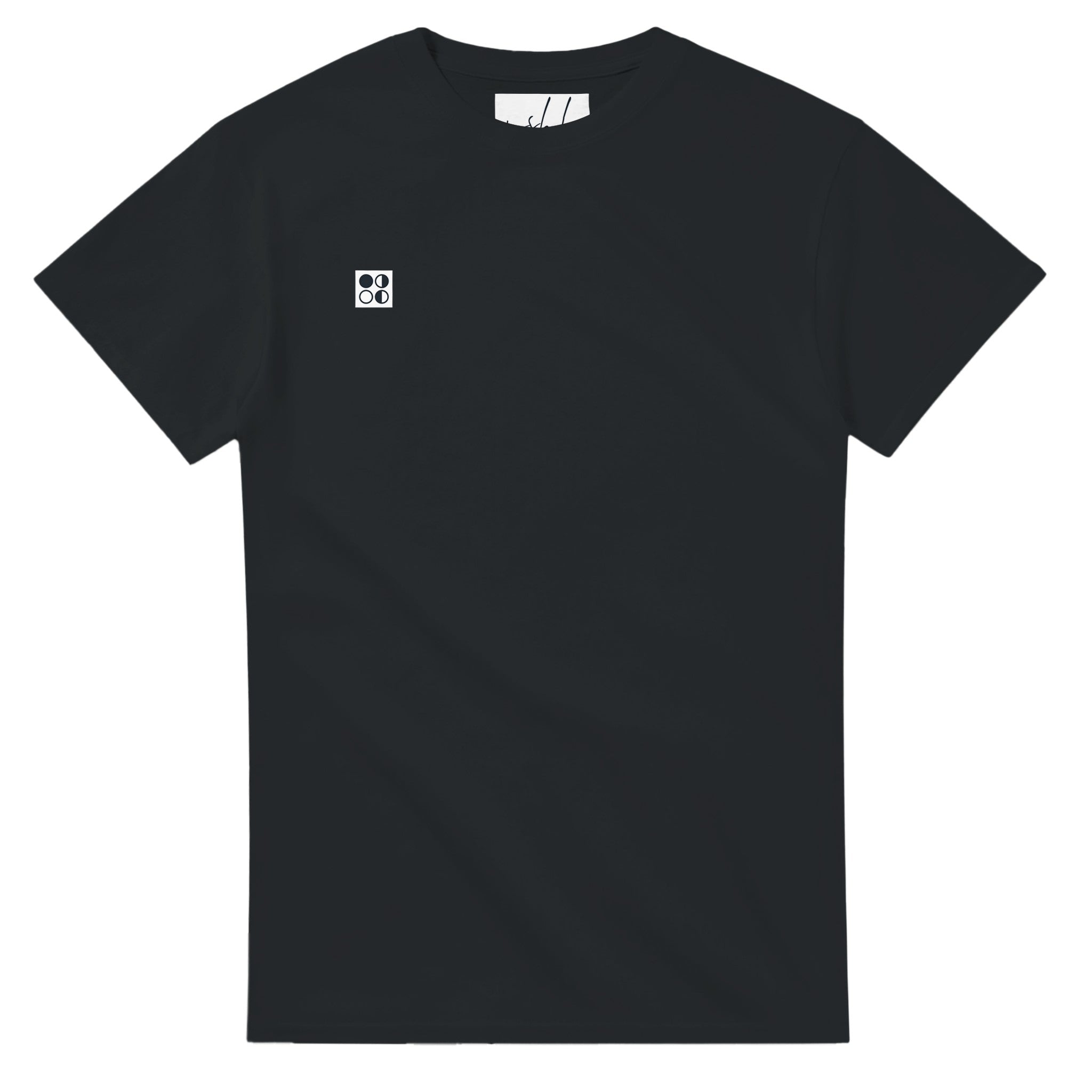 T-shirt unissexo preta PSBB com a frase Limites Não Negociáveis