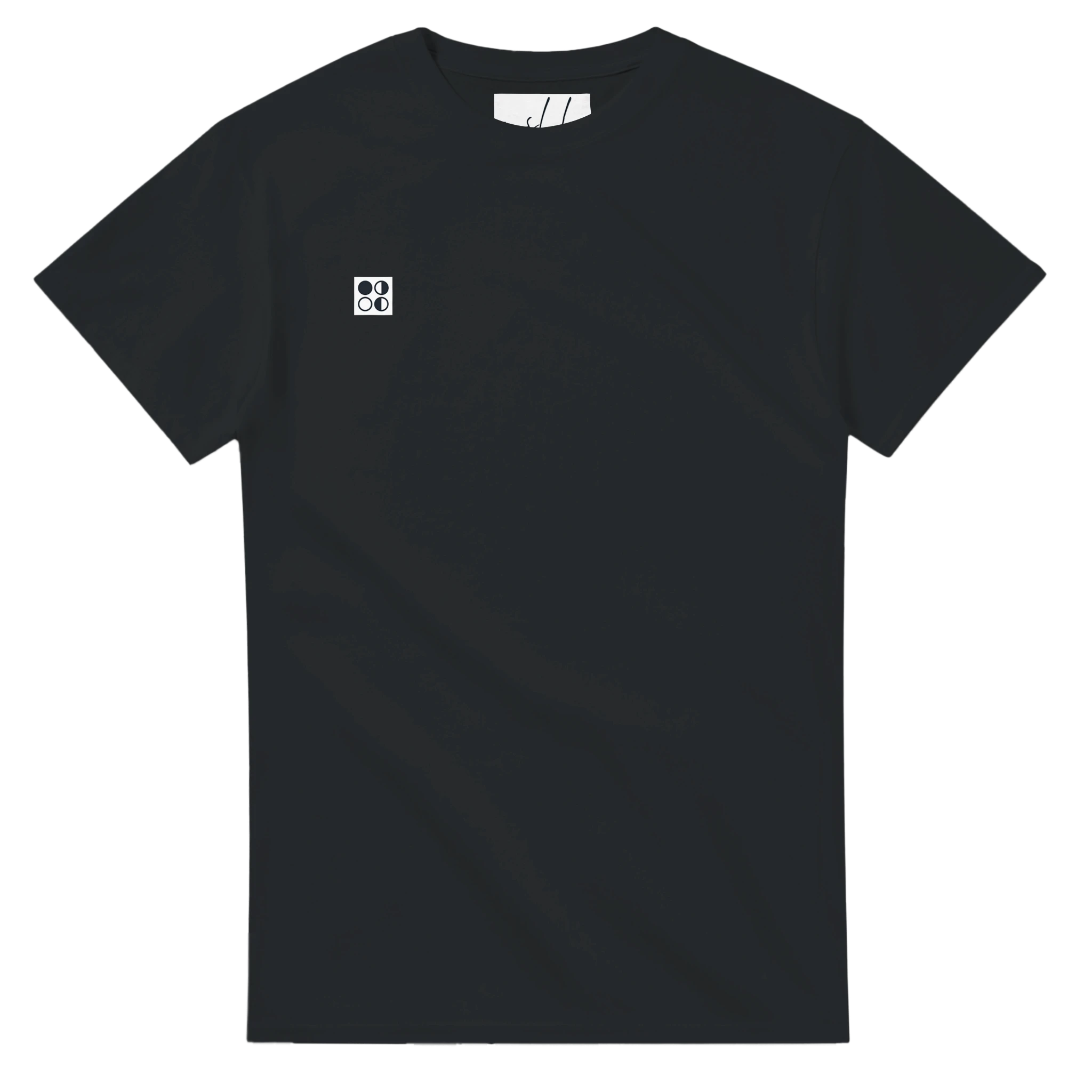 T-shirt unissexo preta PSBB com a frase Todos os Dias Aprendo